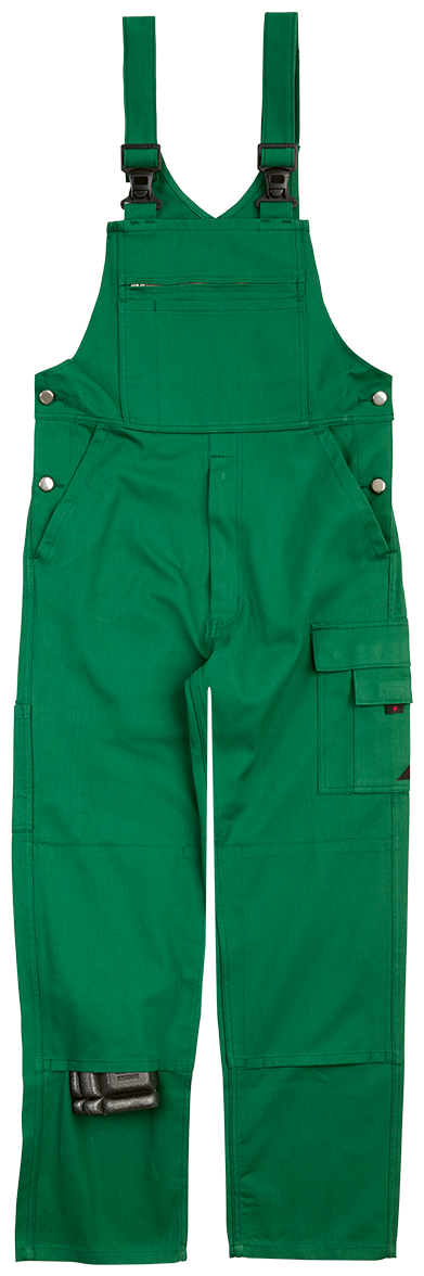 Latzhose BP 1482 BASIC, grün - Grösse 48/50