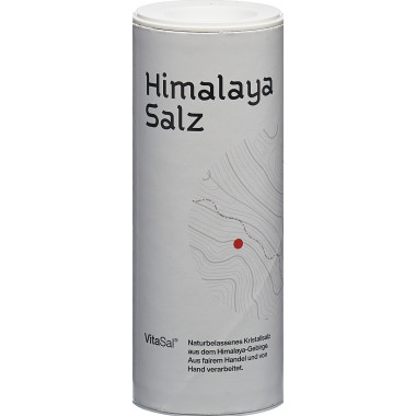 VitaSal Kristallsalz Himalaya fein Streuer