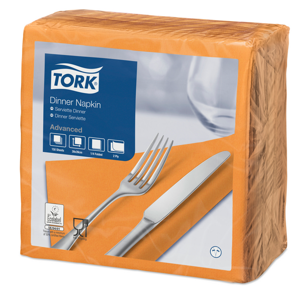 TORK-477907 Dinnerservietten Orange -