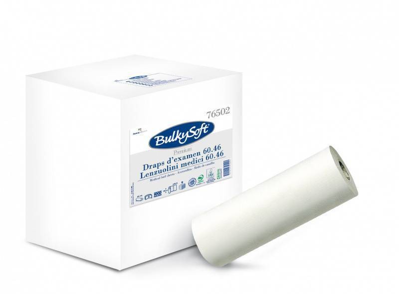 BulkySoft ® Premium 46m Ärzterollen 2-lagig 59cm breit (Ersatz)