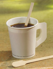 PAPSTAR Holz-Rührstäbchen "pure", Länge: 130 mm