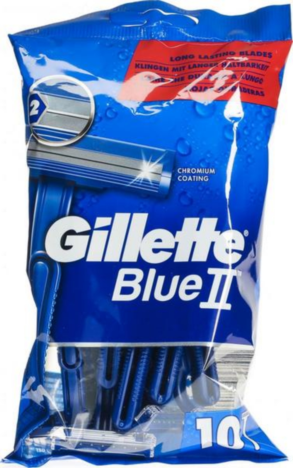 GILLETTE Blue II Einwegrasierer 10 Stück