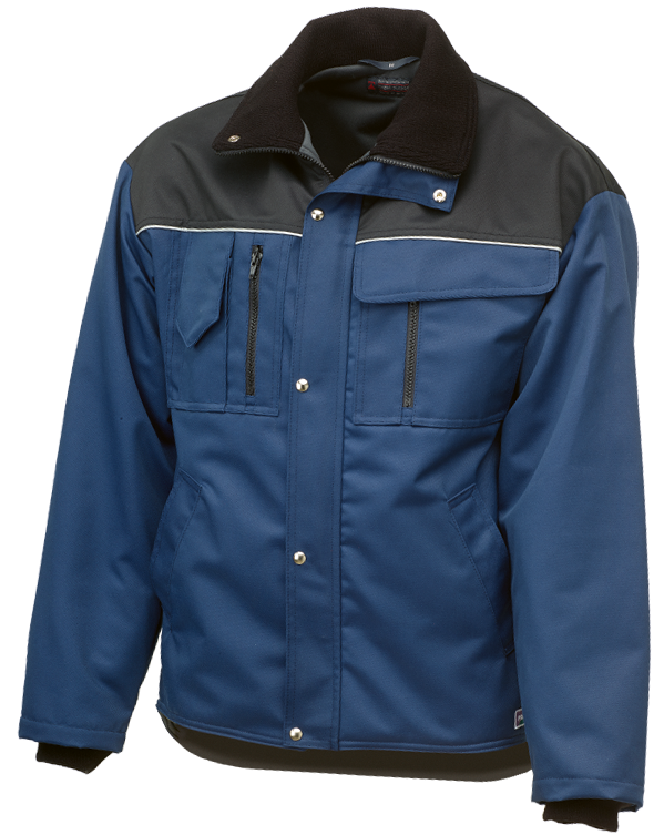 Winterjacke TREKKER INVERNO, dunkelblau/schwarz - Grösse S