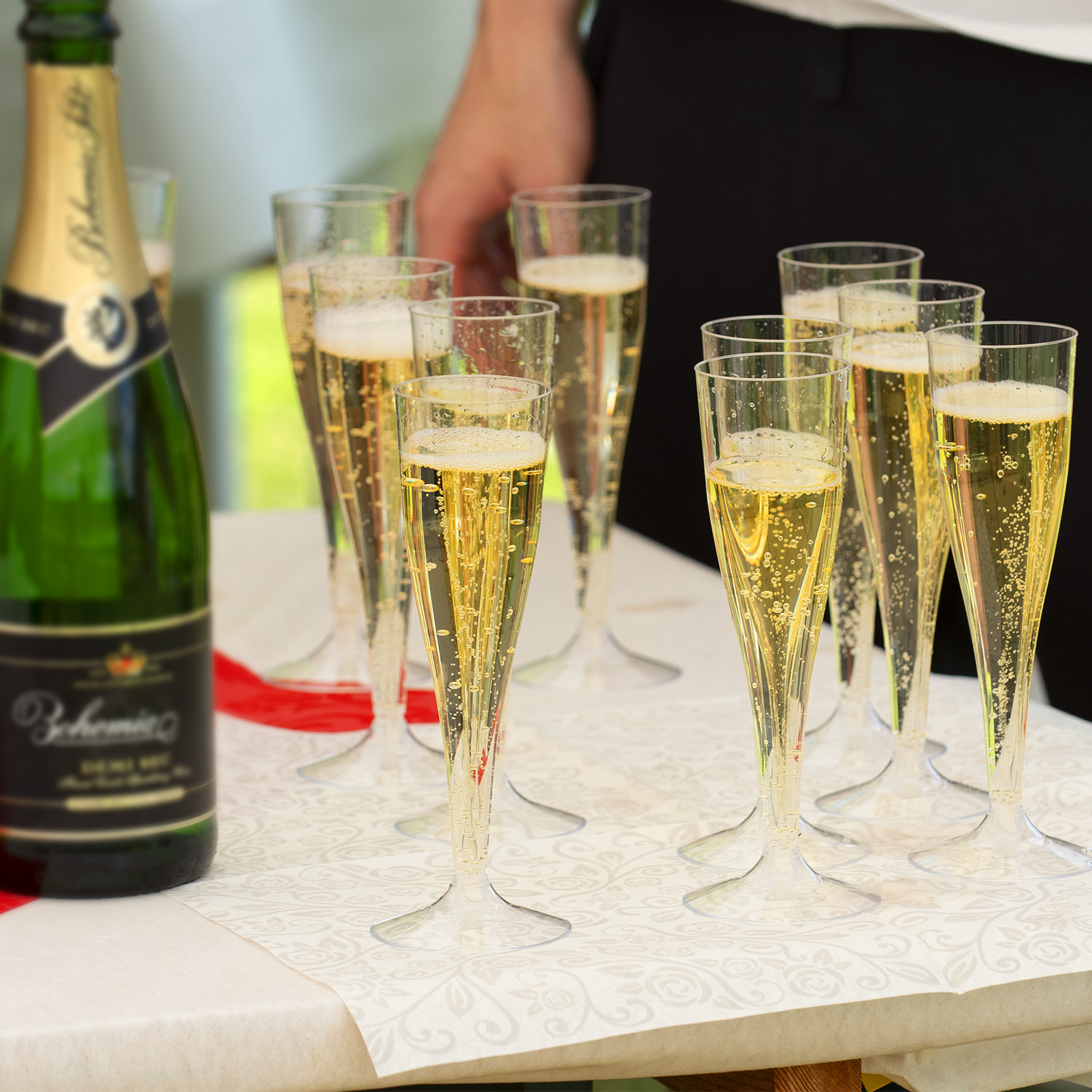 Sektglas (PS) 63mm 0,1L - 10 Stück