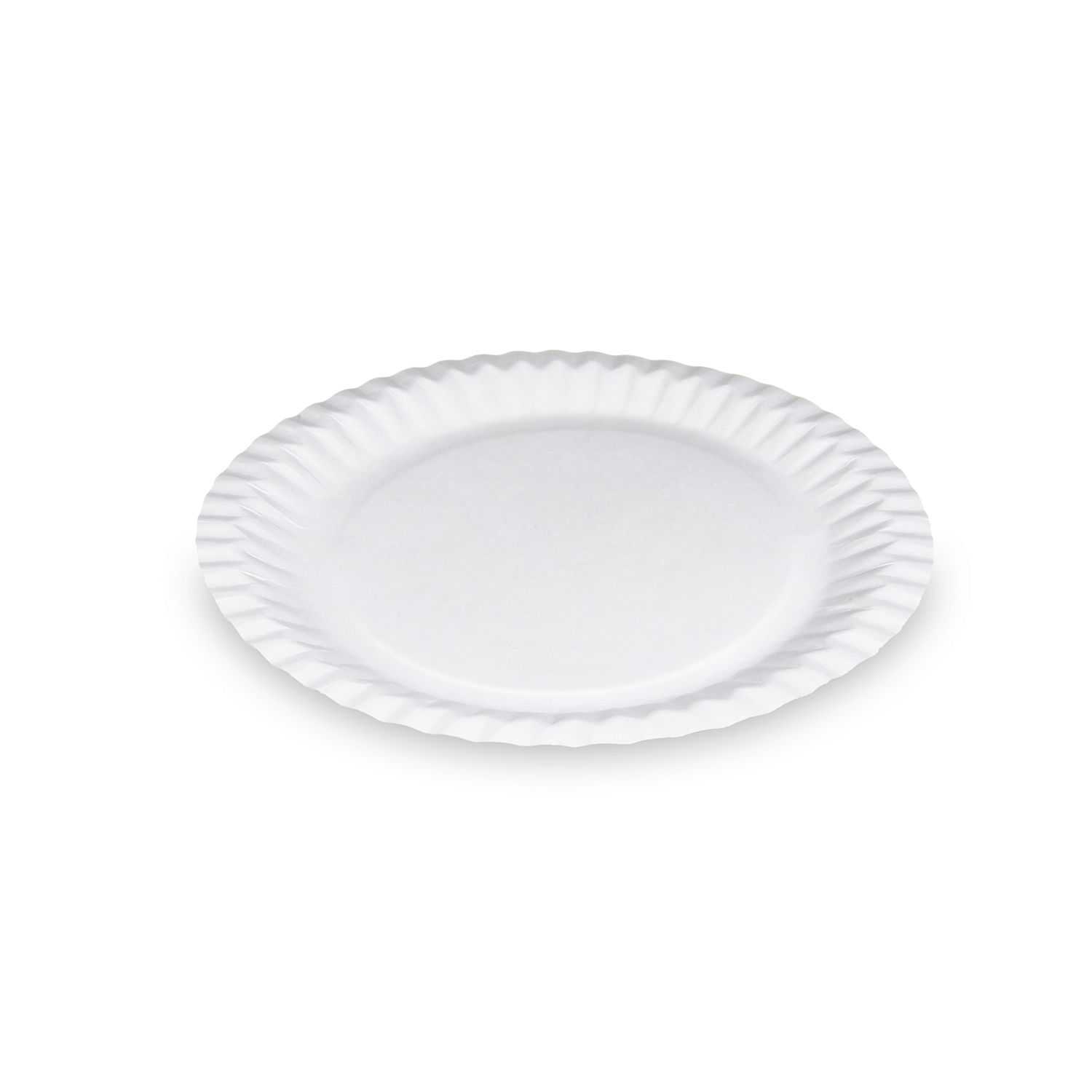 Pappteller weiß 23cm RECY - 100 Stück