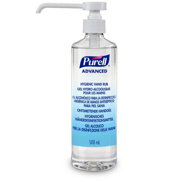 Purell Advanced Händedesinfektionsmittel - Karton à 12 x 500ml Pumpflasche
