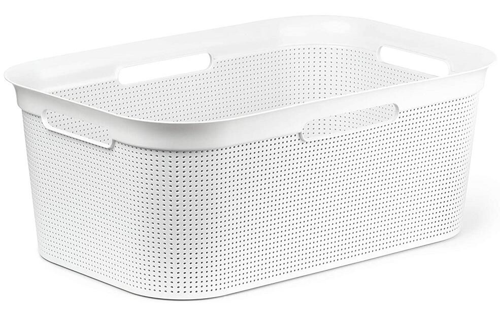 Rotho Wäschekorb  Brisen Weiss, 41 l