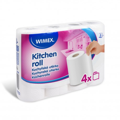 32x Küchenrolle (PAP FSC Mix) 3-lagig Ø10,5cm 11m 50 Blatt