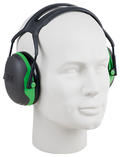 Kapselgehörschützer 3M PELTOR X1 A, grau/grün