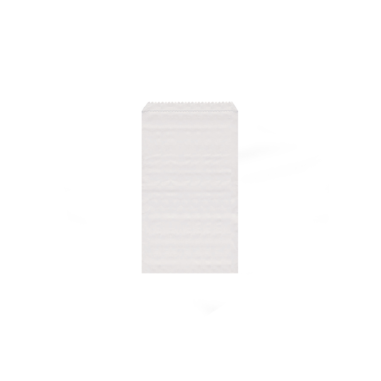 Papier Flachbeutel weiß 8 x 11 cm - 4000 Stück