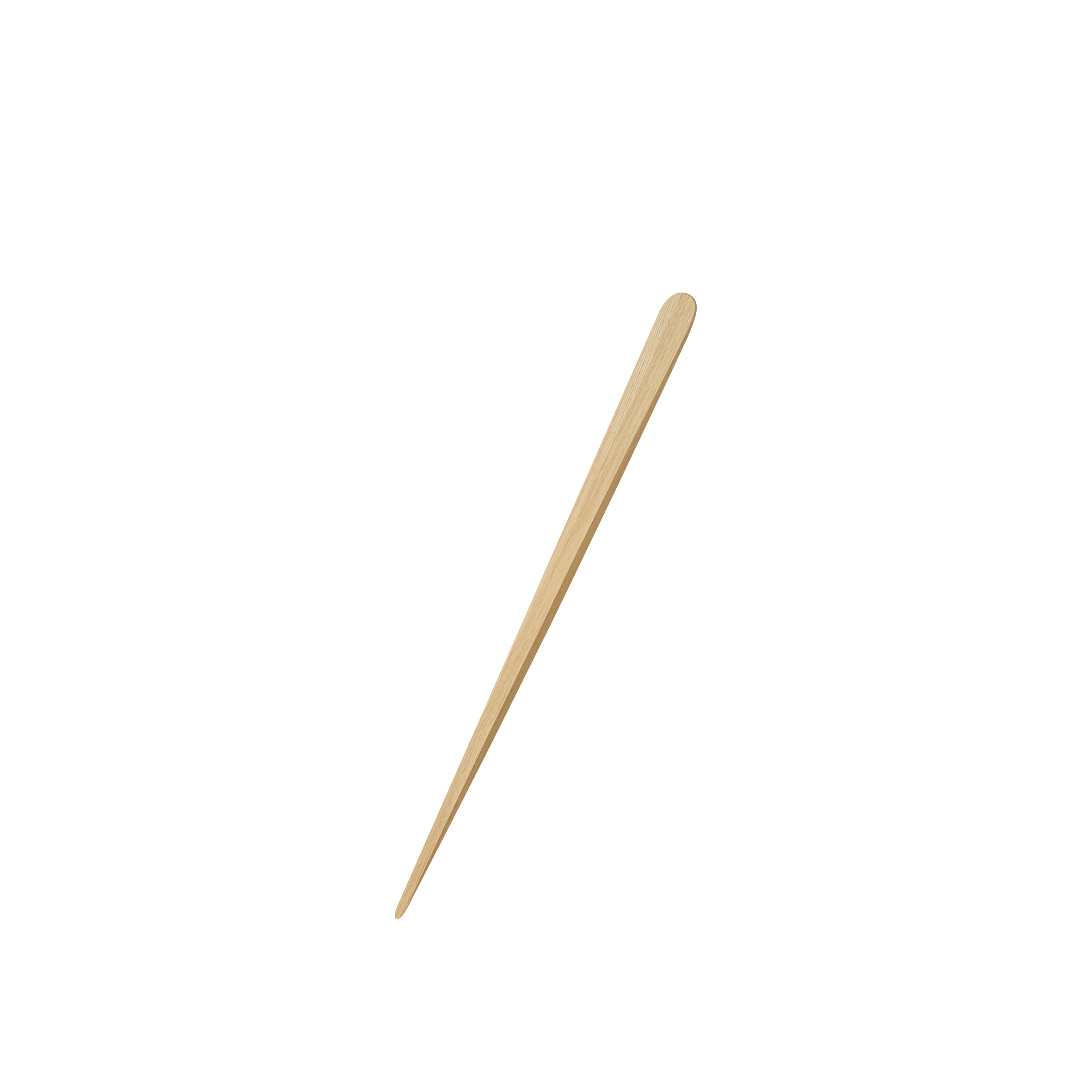Flache Holz-Zahnstocher FSC 100%, 60 mm, Packung mit 500 Stück