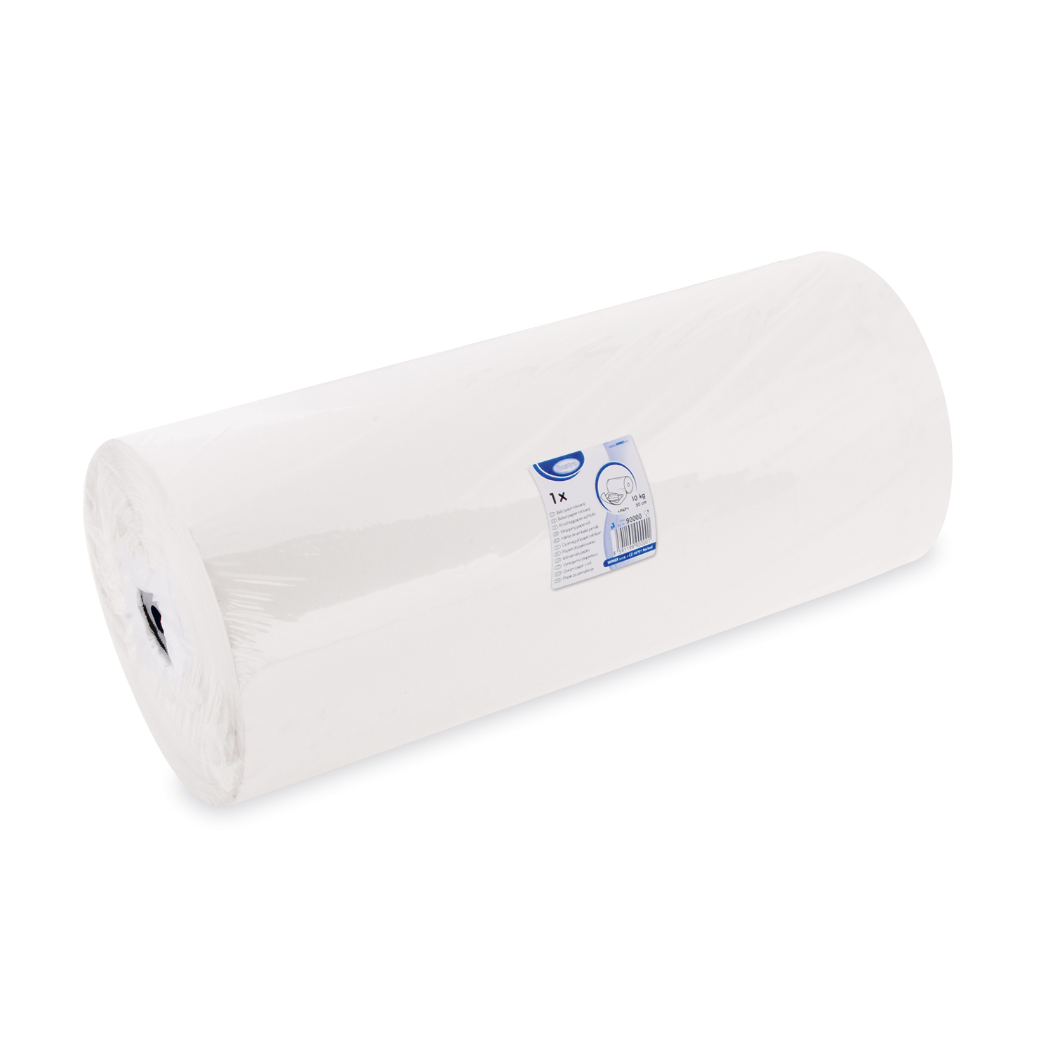 Einschlagpapier gerollt weiß 50cm x 10kg - 1 Stück