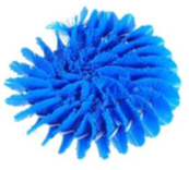Handwaschbürste Profi blau