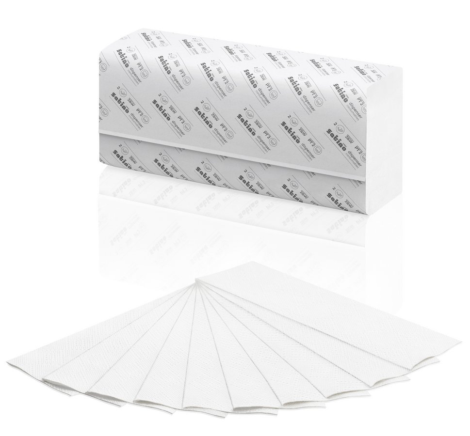 Faltpapier Satino Prestige Z-Falz 2-lagig 20,6x24cm H2
