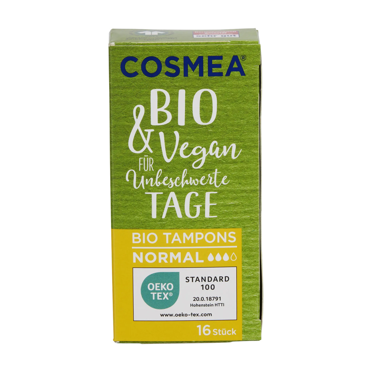 CWS Bio Tampon Regular aus ökologischer Baumwolle