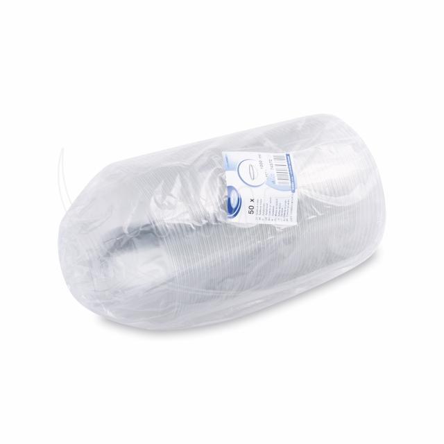 Salatschale (rPET) PREMIUM klar 199mm 1000ml - 50 Stück