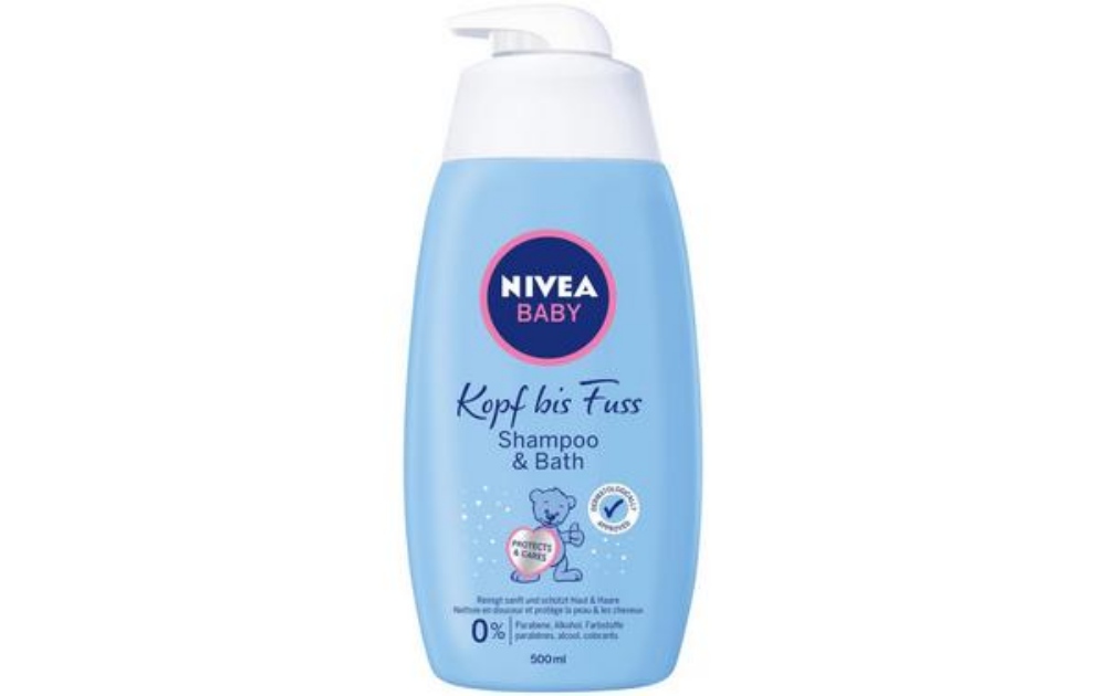 NIVEA Baby Kopf bis Fuss Shampoo & Bath 6 Flaschen