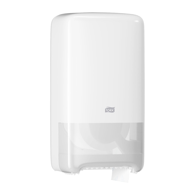TORK-557500 Doppelrollenspender für Midi Toilettenpapier - T6