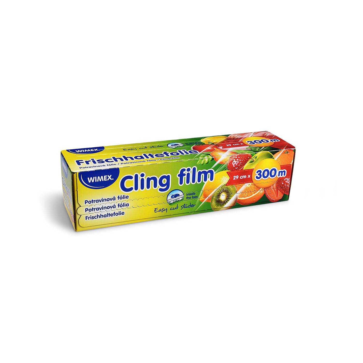 Frischhaltefolie (PVC) 8µm 29cm x 300m im Spenderkarton - 1 Stück