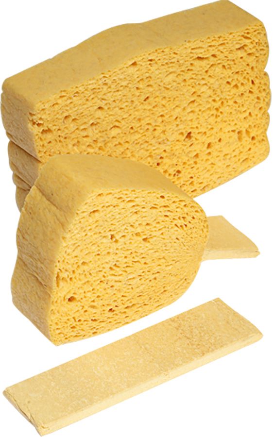 Reinigungsschwamm SPONTEX AZELLA 60, 144 x 101 x 31 mm, gelb