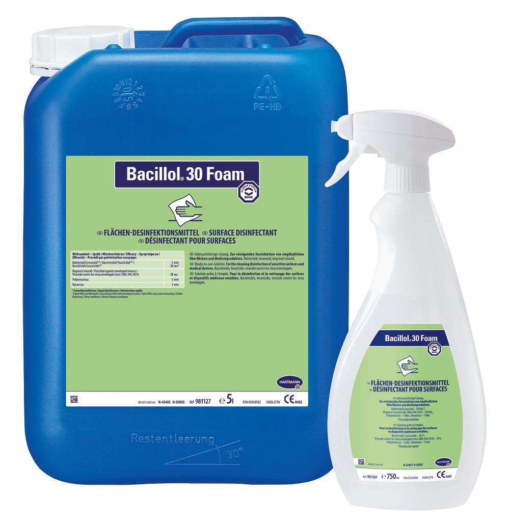 Bode Bacillol ® 30 Foam Flächendesinfektion - 5 Liter Kanister