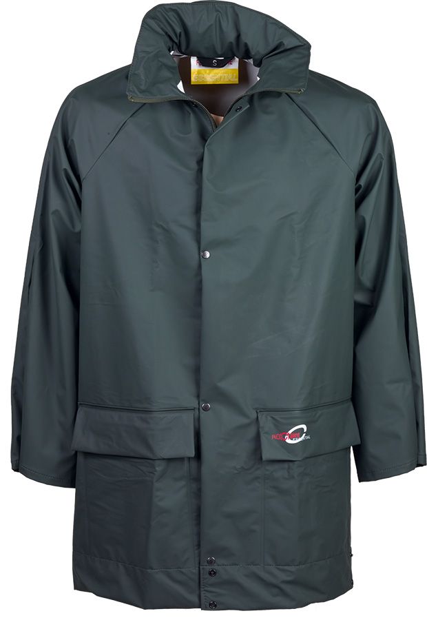 Leichte Regenschutzjacke SIOEN FLEXOTHANE BIELEFELD, olivgrün