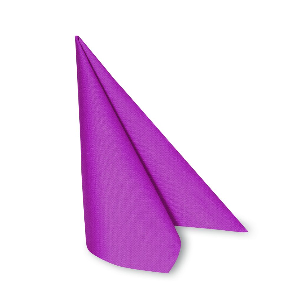 Airlaid Serviette PREMIUM fuchsia 40 x 40 cm - 50 Stück