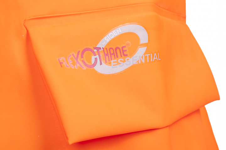 Leichte Regen-Warnschutzjacke SIOEN FLEXOTHANE REFLEX KASSEL, leuchtorange - Grösse S