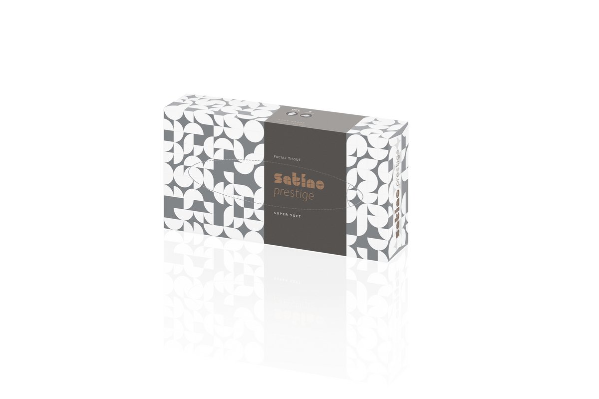 Satino Kosmetiktücher Prestige, 2-lagig, hochweiß - 206450 (ehemals 206030)