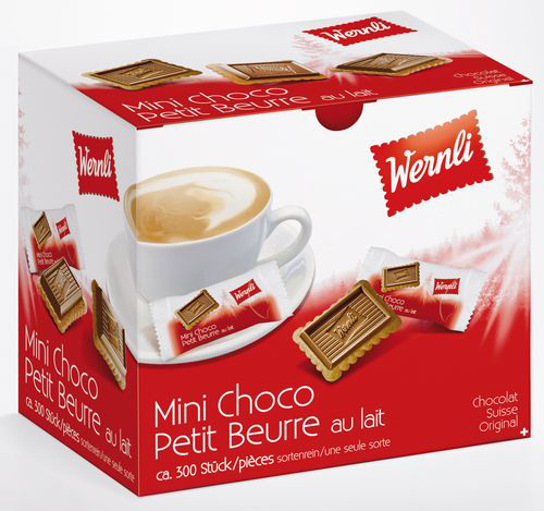 Mini Choco Petit Beurre 300 Stück Wernli Gastro WERNLI 343322