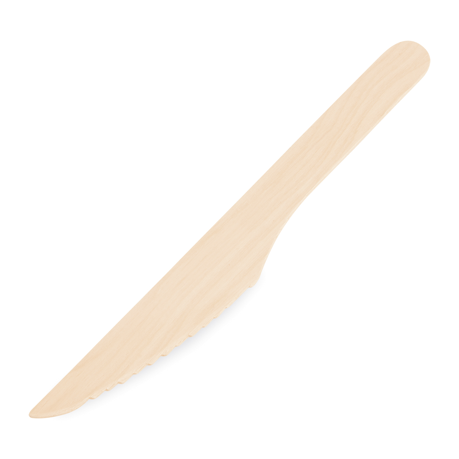 Holzmesser FSC 100% 16,5 cm natur, Packung mit 100 Stück