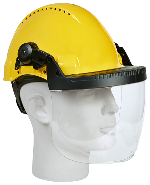 Polycarbonatscheibe 5F-11 zu 3M G500-GU.