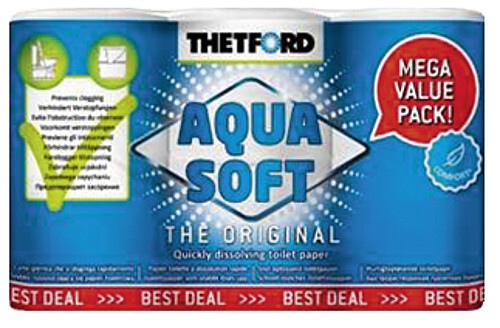 Toilettenpapier THETFORD Aqua Soft - 6 Rollen