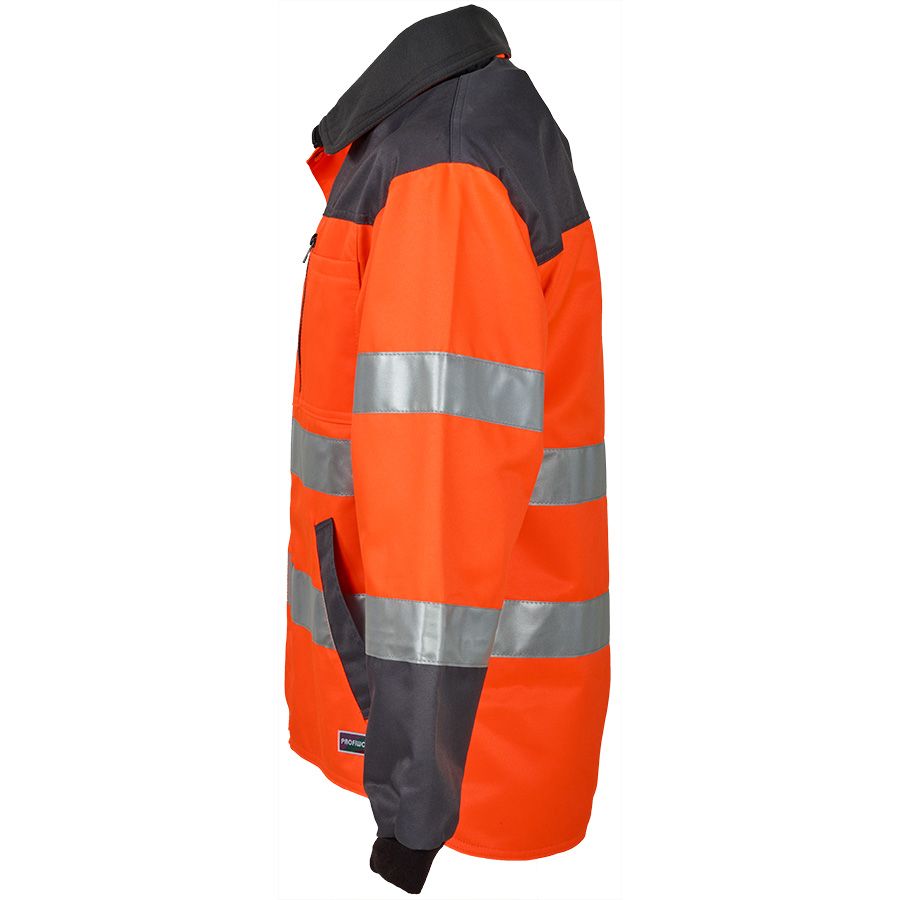 Warnschutz-Jacke PROFIWORK REFLEX, leuchtorange/grau