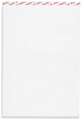 Notizblock kariert 4mm A7 weiss, 70gm2 100 Blatt ELCO 73424.17