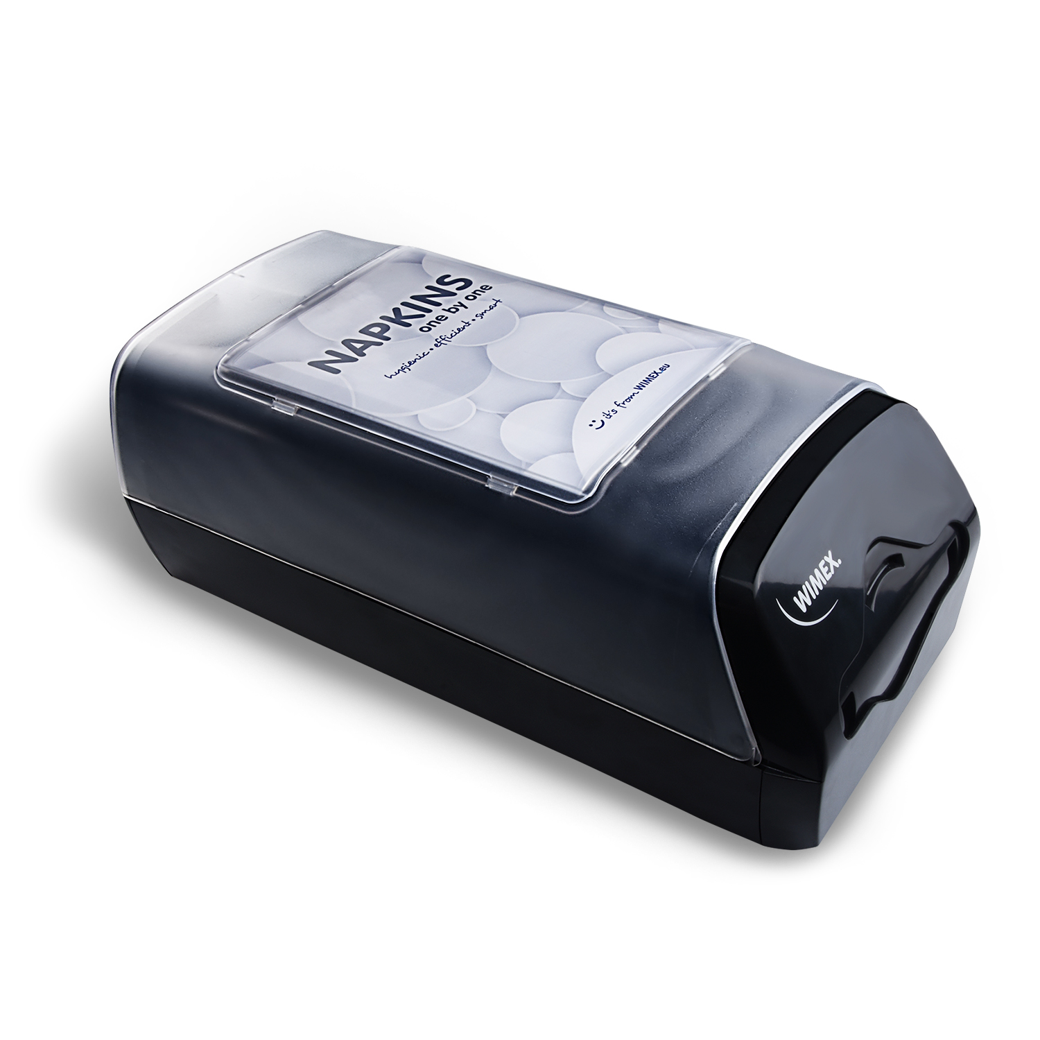 Thekenspender für Servietten (ABS) schwarz - 1 Stück