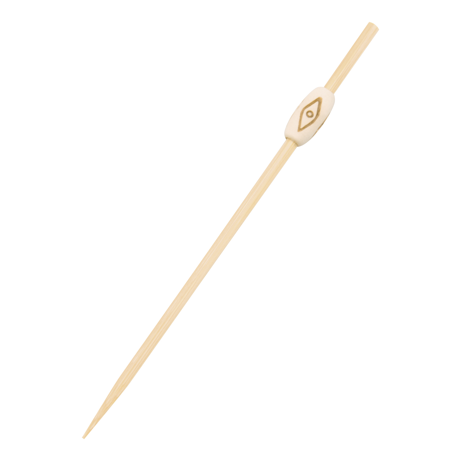 Fingerfood-Spieß aus Bambus (FSC 100%) Natur 12cm - 100 Stück