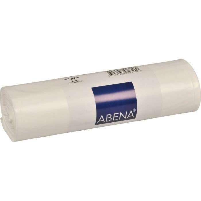 ABENA Mülleimerbeutel LDPE 55 x 80cm - 40 Liter, weiss