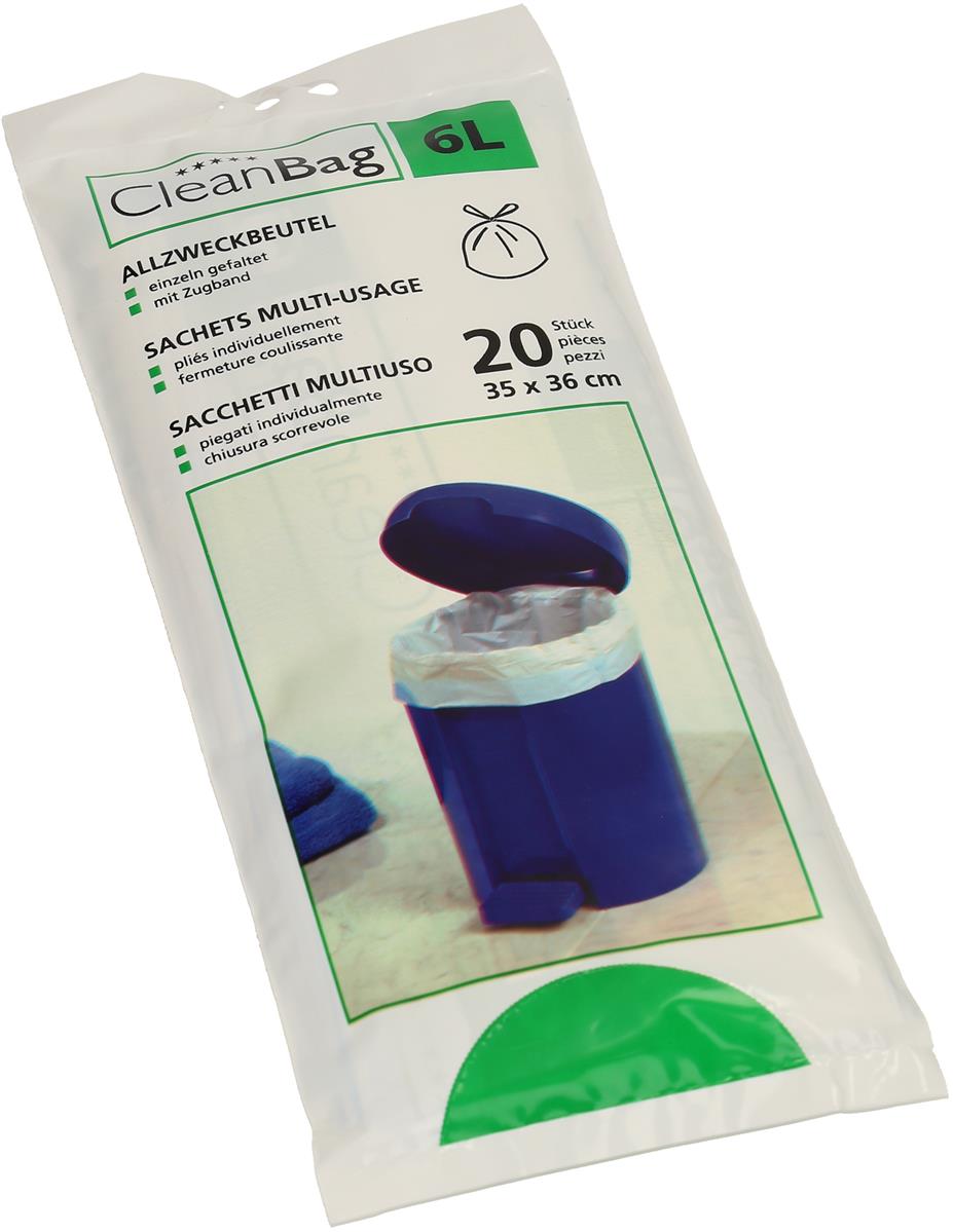 Allzweckbeutel 6lt, 20 Beutel CLEANBAG 2696
