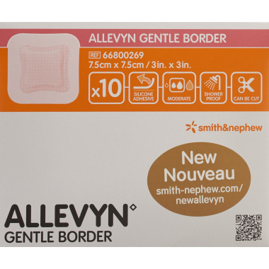 ALLEVYN GB Wundverband 7.5x7.5cm