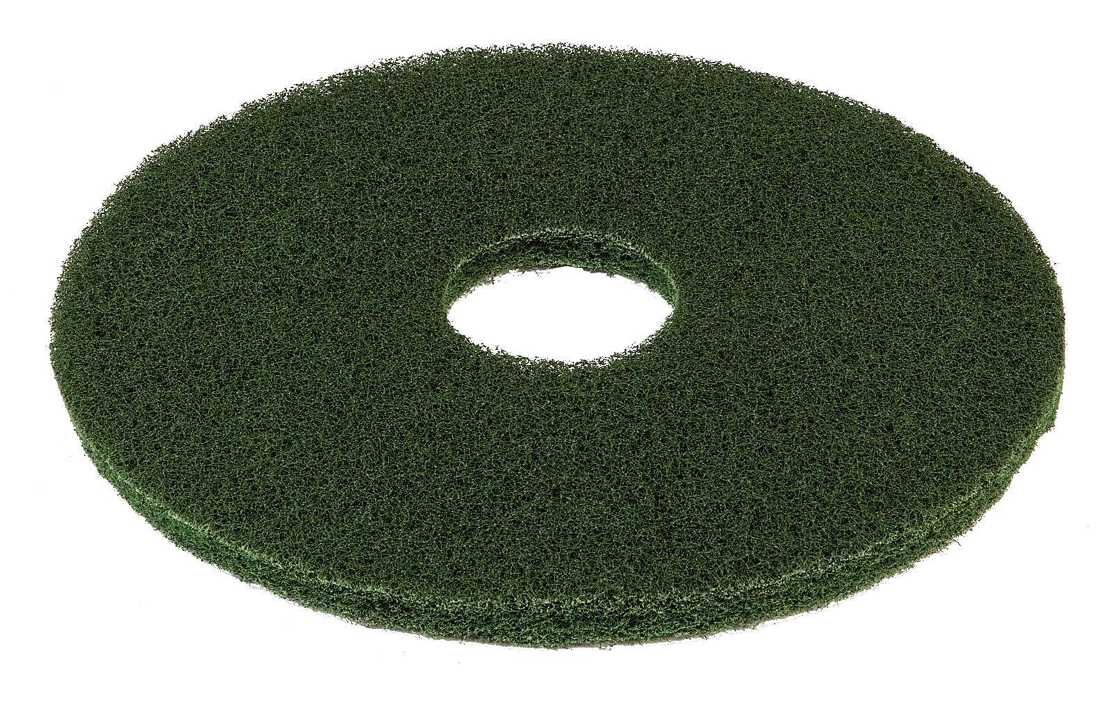 5x Super Floor-Pad Vlies 17" grün 432x432x21mm
