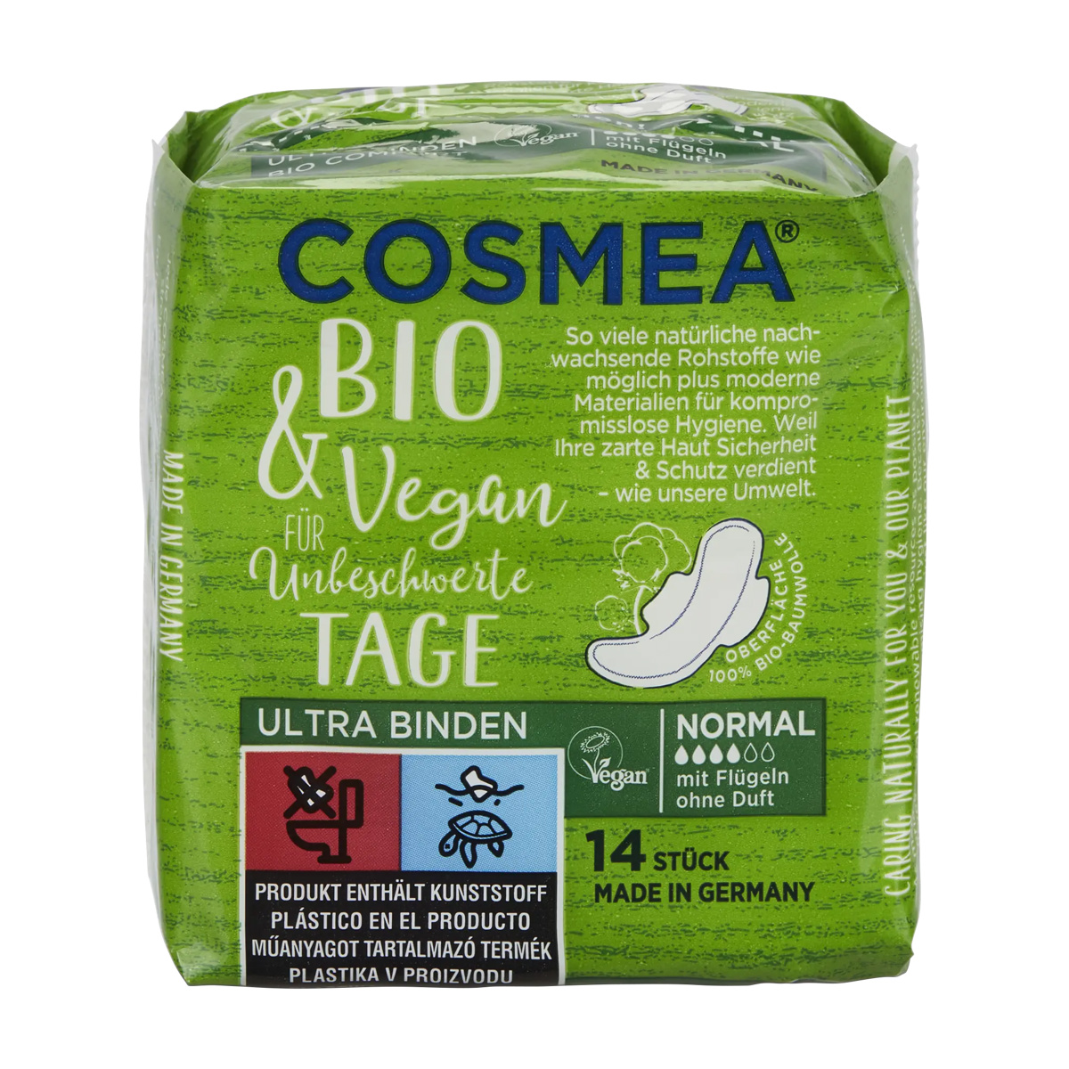 CWS Bio Hygienebinden parfümfrei