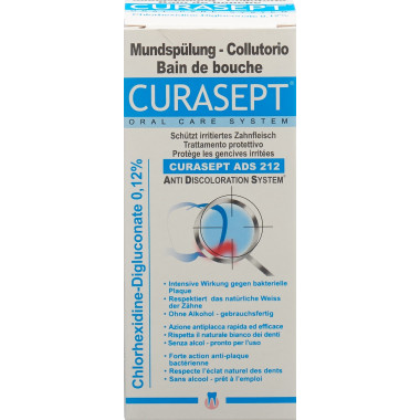 Curasept ADS 212 Mundspülung 0.12% 200 ml