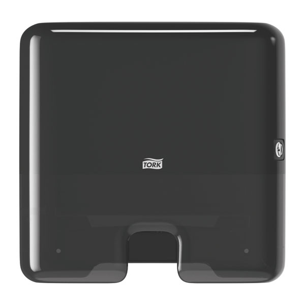552108 - Tork Xpress Mini Spender für Multifold Handtücher schwarz - H2 Mit TASP Vertrag