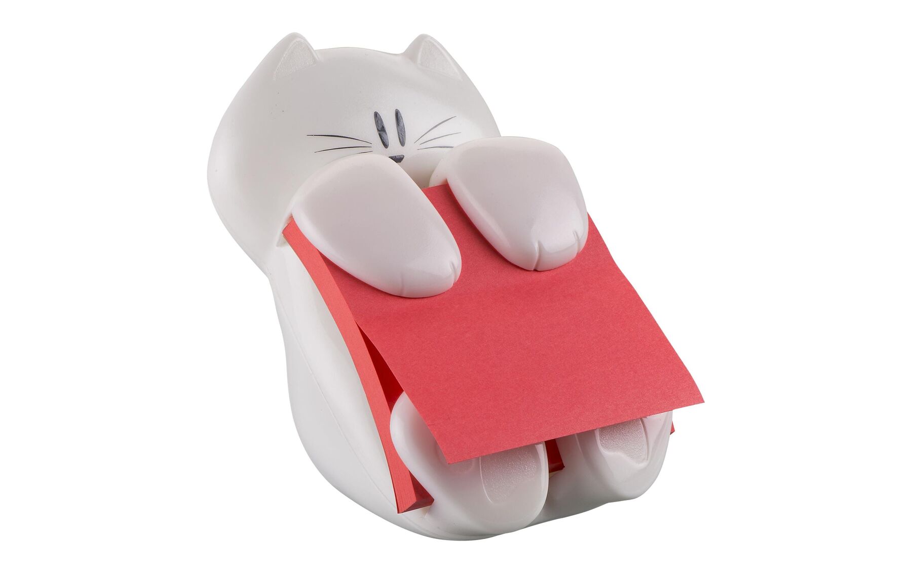 Dispenser Katze weiss Z-Notes/90 Blatt 76x76mm POST-IT CAT-330