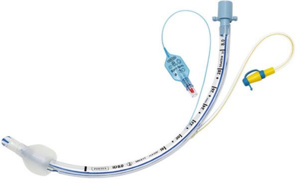 Portex Sacett Endotrachealtubus mit subglottischer Absaugung 10 Stück