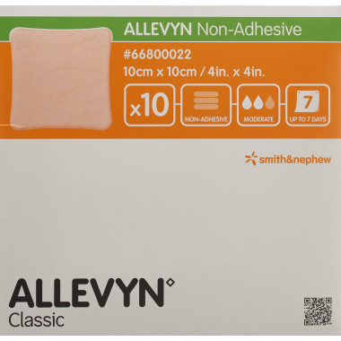 ALLEVYN NON-ADHESIVE Wundverband 10x10cm