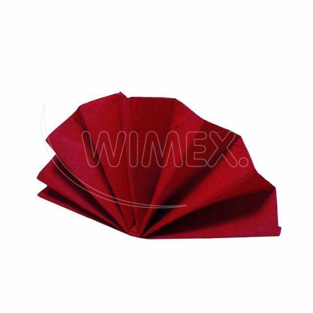 Serviette (PAP FSC Mix) DekoStar bordeaux 40 x 40 cm - 40 Stück