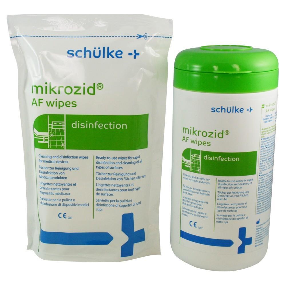 Schülke mikrozid® AF Desinfektionstücher - Spenderdose à 150 Tücher