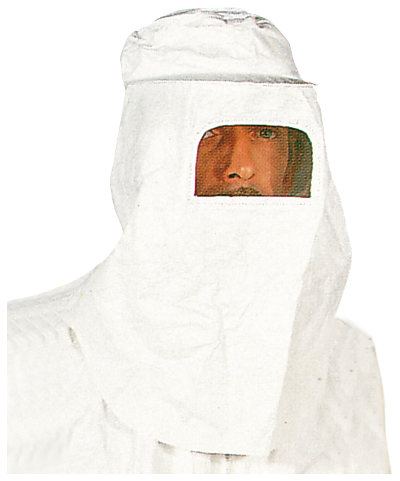 Schutzhaube TYVEK, weiss